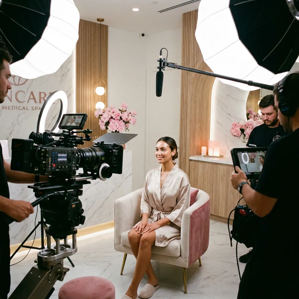 Strategic Content Creation - Video Production for Medical Spas